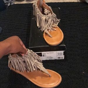 Not Rated “Keep the Peace” sandals